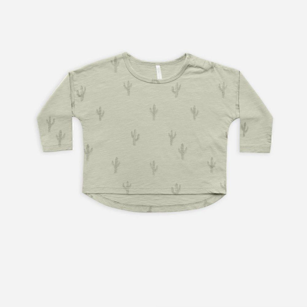 Rylee + Cru Cactus Tee - NWT! Size 10-12Y